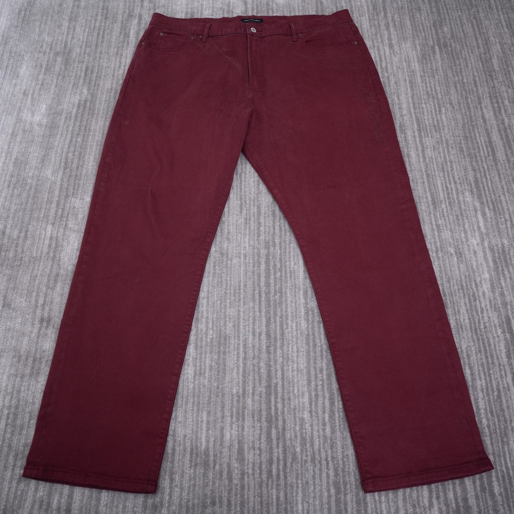 Lucky Brand Men's Straight Jeans in Burgundy